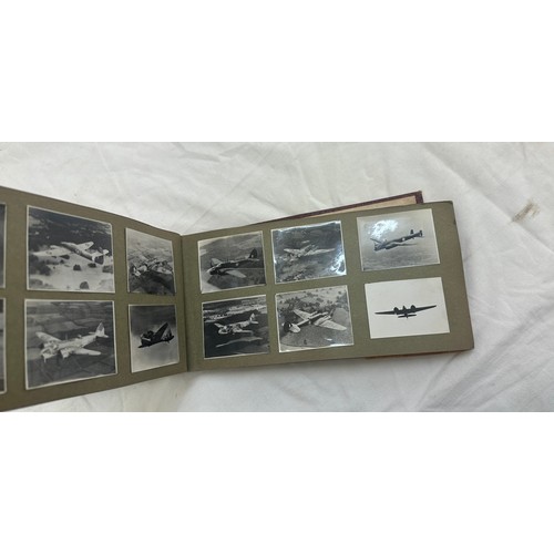 476 - Selection of Vintage aircraft, photos, cigarette cards etc