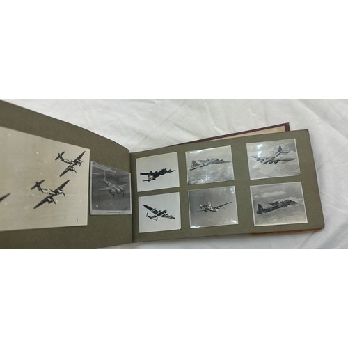 476 - Selection of Vintage aircraft, photos, cigarette cards etc