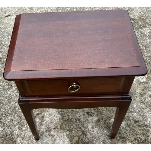 424 - Stagg 6 drawer dressing table, 2 handles missing, approximate overall measurements: Height 50 inches... 