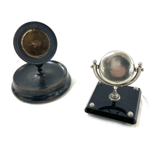 532 - 2 Victorian watch holders