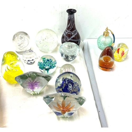 27 - Large selection of assorted paper weights