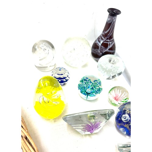 27 - Large selection of assorted paper weights