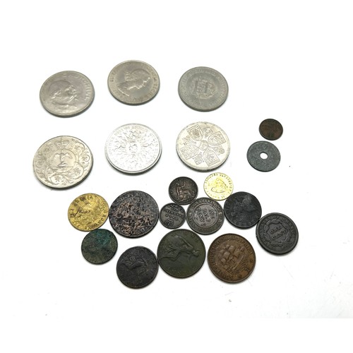 516 - Selection of assorted coins vintage and later