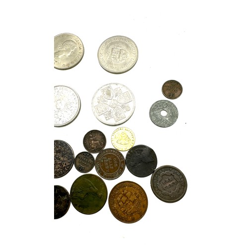 516 - Selection of assorted coins vintage and later