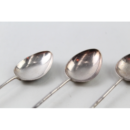 20 - 4 x .925 sterling chinese silver lee yee teaspoons