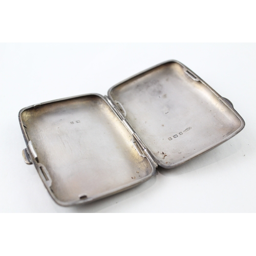 33 - antique .925 sterling silver cigarette case