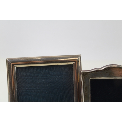 43 - 4 x .925 sterling silver small photograph frames