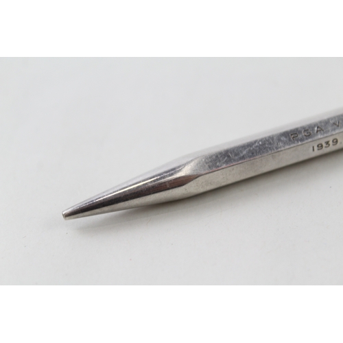 46 - vintage .925 sterling silver s.mordan & co. propelling pencil