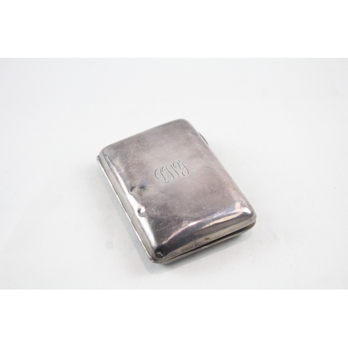 70 - vintage .925 sterling silver cigarette case