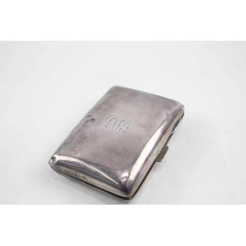 70 - vintage .925 sterling silver cigarette case