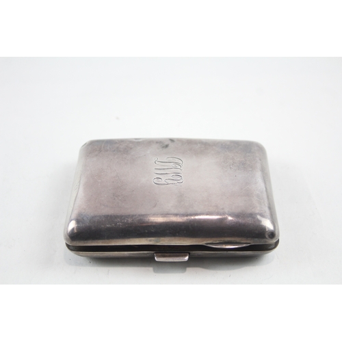 70 - vintage .925 sterling silver cigarette case