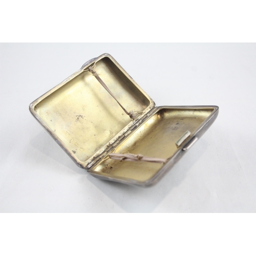 70 - vintage .925 sterling silver cigarette case