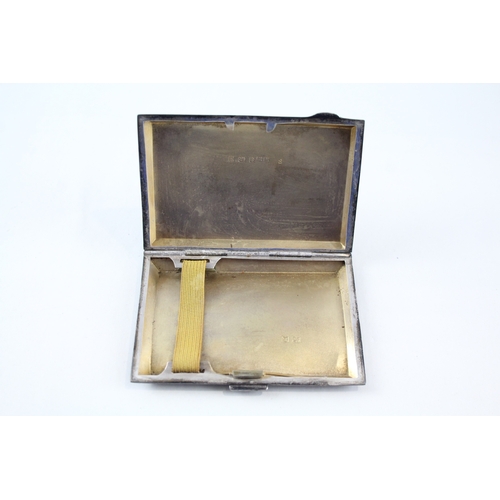 71 - vintage .925 sterling silver cigarette case