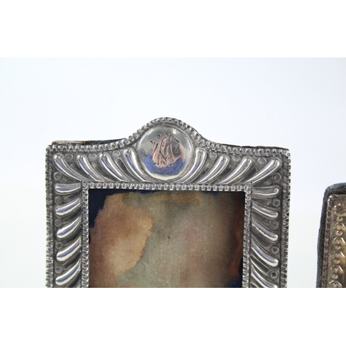 81 - 3 x .925 sterling silver frames