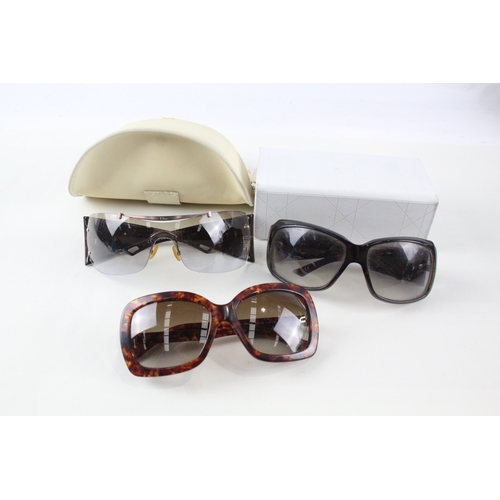 475 - Collection of Designer Sunglasses Inc Christian Dior, Cases x 3