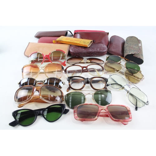 502 - Spectacles & Eyewear Vintage Inc Cases, Shaded, Plated Joblot