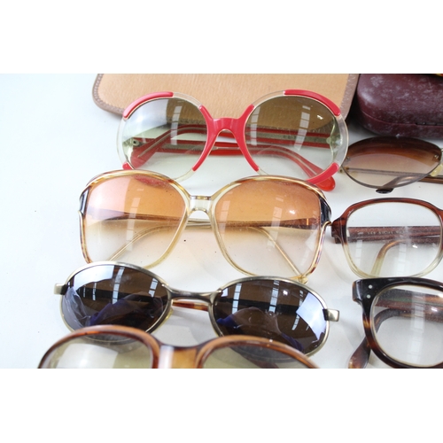 502 - Spectacles & Eyewear Vintage Inc Cases, Shaded, Plated Joblot