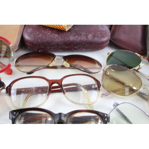 502 - Spectacles & Eyewear Vintage Inc Cases, Shaded, Plated Joblot