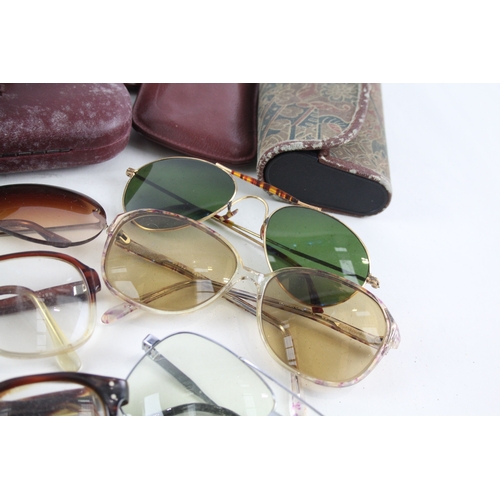 502 - Spectacles & Eyewear Vintage Inc Cases, Shaded, Plated Joblot