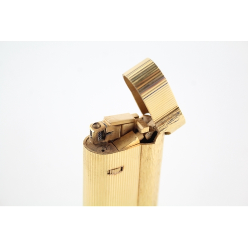 513 - Boxed Dunhill Gold Plated S-Shape Lighter