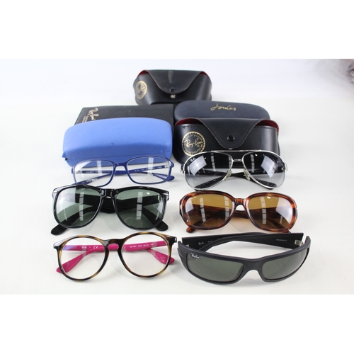 519 - Collection of Designer Rayban Sunglasses Inc Cases x 6