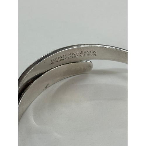 540 - David Anderson Norway sterling silver bangle