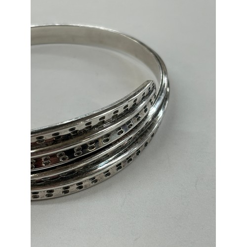 540 - David Anderson Norway sterling silver bangle