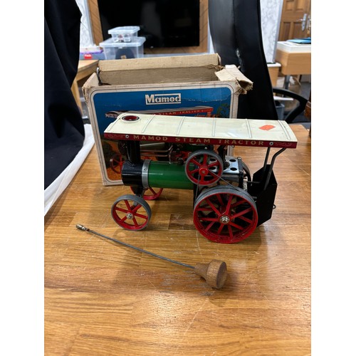 15 - Boxed Mamod Steam Tractor