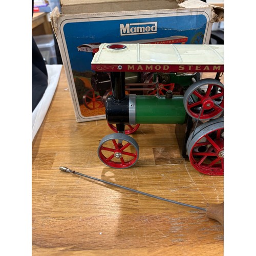 15 - Boxed Mamod Steam Tractor