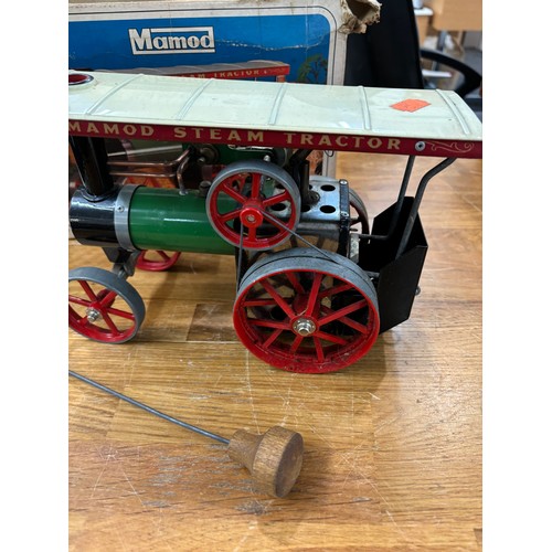 15 - Boxed Mamod Steam Tractor