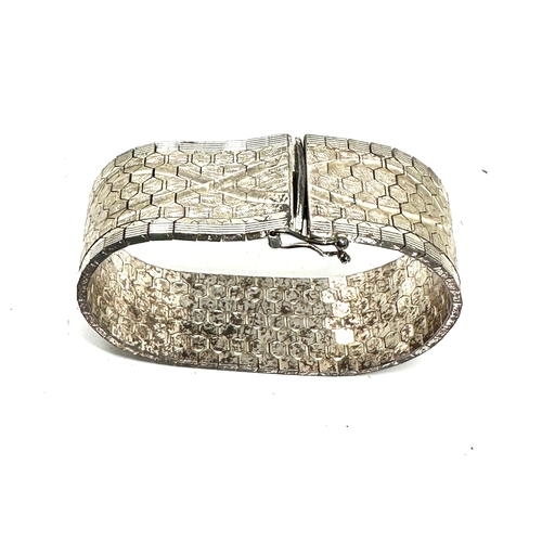 271 - Vintage silver bracelet /bangle weight 49g