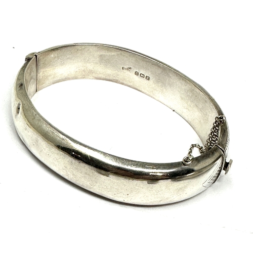 287 - 3 vintage silver bangles weight 93g