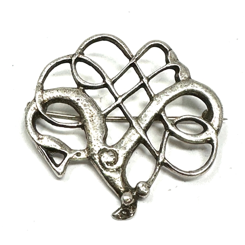 293 - David Andersen silver Viking Brooch the original from viking period Norway scandinavian