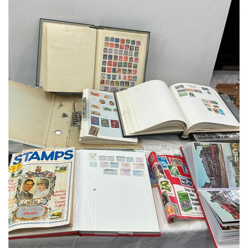 144 - Large selection of assorted stamps and albums