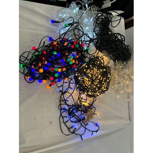 341 - 12 sets of working Christmas lights