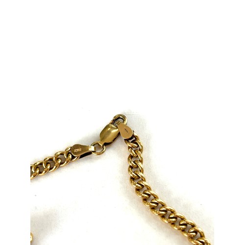 567 - Ladies 9ct gold hallmarked chain, approximate weight 8g, length 20 inches