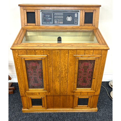 443 - Rowe Ami juke box, untested piece, Height 49 inches, Width 37 inches, Depth 27 inches