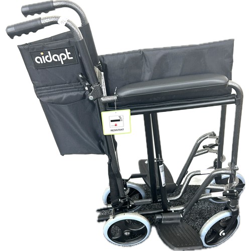 417 - Folding wheel chair