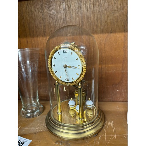 58 - Selection of collectables includes Clock, figures etc