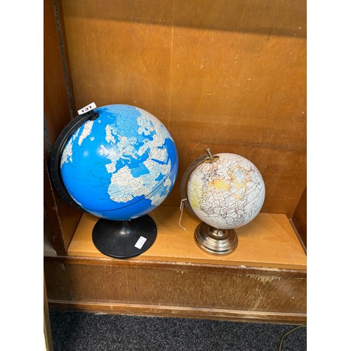 131 - 2 Modern globes