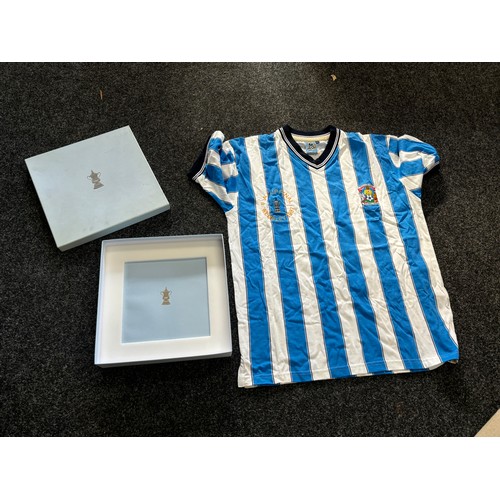 119A - Boxed 1987 Vintage Coventry City Football club, 20th Anniversary celebration shirt, Size XL