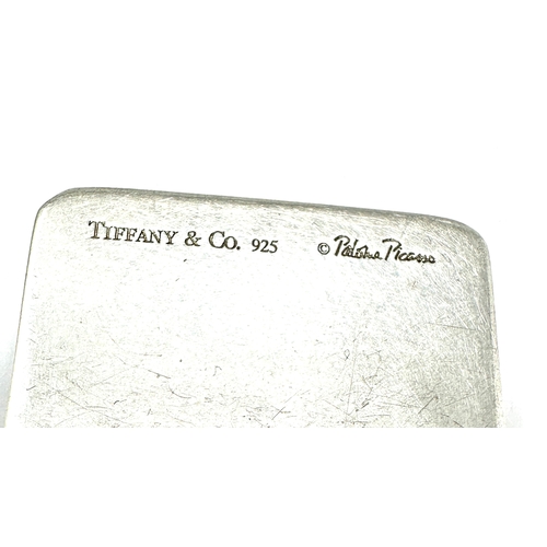 7 - Tiffany and Co Sterling Silver Money Clip Designed by Paloma Picasso