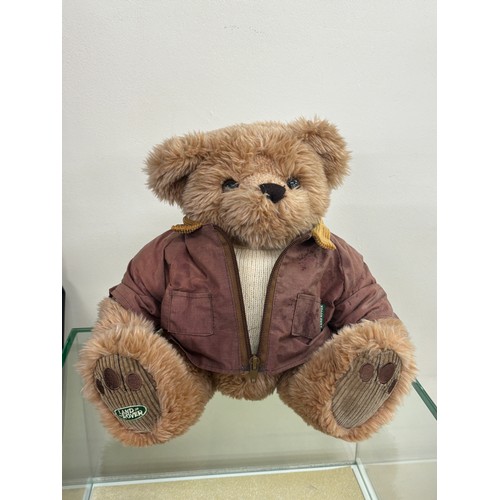 Collectable land rover Teddy bear
