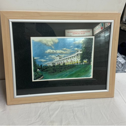 24 - Two framed prints largest measures approximately 19 inches by 15 inches wide