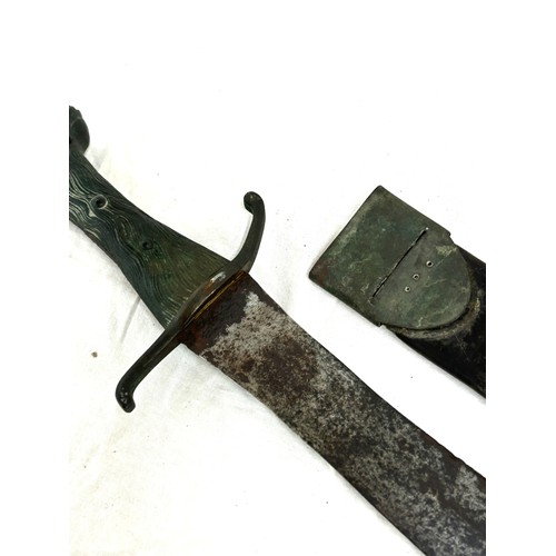 573 - Rare french artillery marine side arm sword 1792 pattern length 66cm