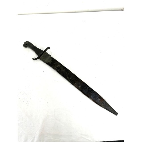 573 - Rare french artillery marine side arm sword 1792 pattern length 66cm