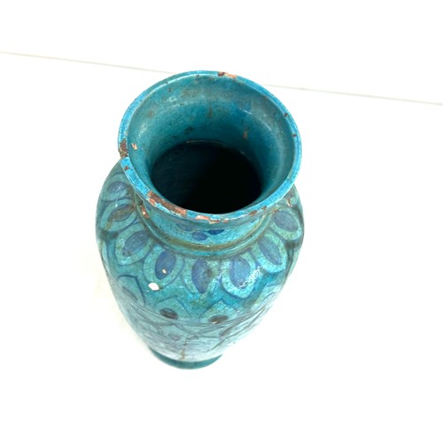 67 - Antique persian iznik vase height 34cm