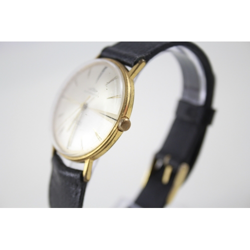 464 - Vintage Uhtra Gold Tone Watch Automatic Working