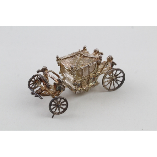 21 - .925 sterling silver royal carriage ornament