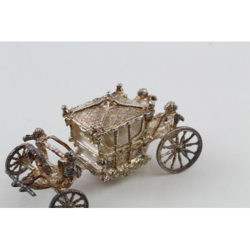 21 - .925 sterling silver royal carriage ornament